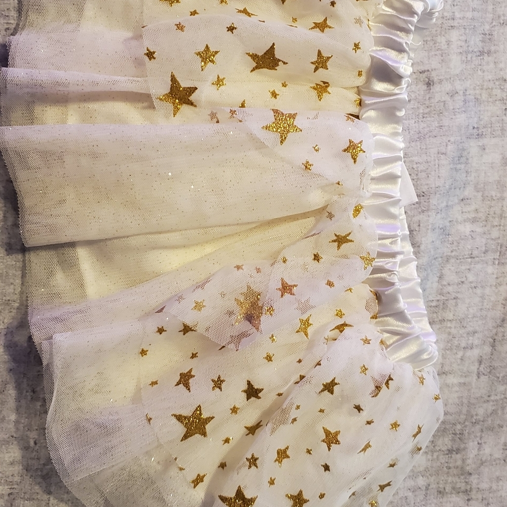 Baby Girl's Kardashian Kids Holiday Tutu Skirt Set